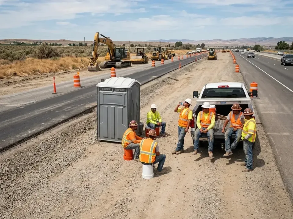 highway-road-construction-crew-007 — frequently asked questions, Porta Potty and Restroom Rentals in Hershey, PA